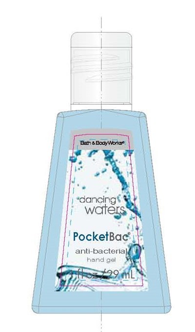 Front Label - Hand Gel DW FL